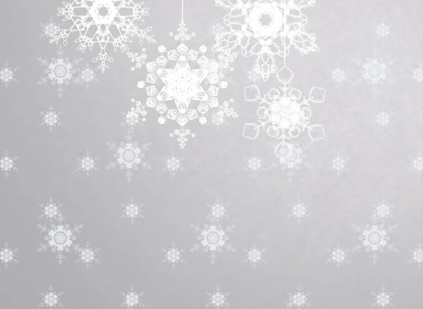 Vector Seamless Pattern Snowflakes — Stock Photo, Image