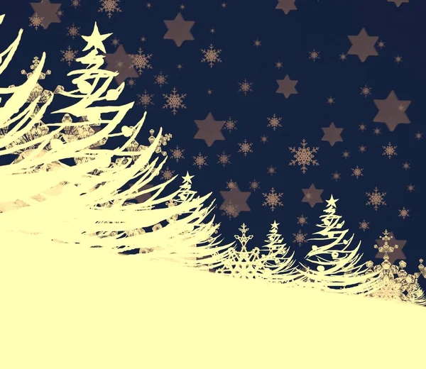 Fondo Navidad Abstracto Creativo Banner Año Nuevo —  Fotos de Stock