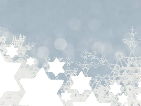 Abstrakte Weihnachten Hintergrund Neujahr Winter Banner — Stockfoto