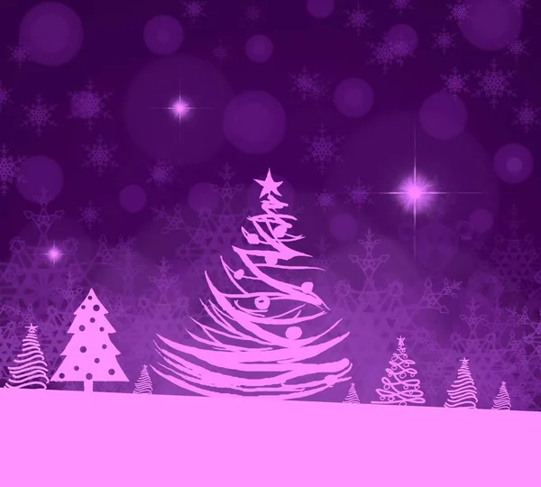 Abstrakter Weihnachtlicher Hintergrund Banner Für Das Neue Jahr — Stockfoto