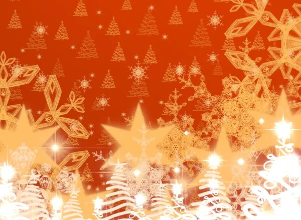 Abstrakte Weihnachten Hintergrund Neujahr Winter Banner — Stockfoto