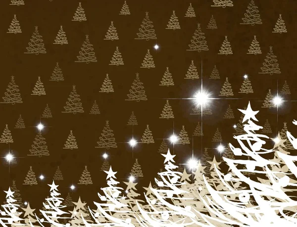 Absztrakt Karácsonyi Háttér Téli Banner — Stock Fotó