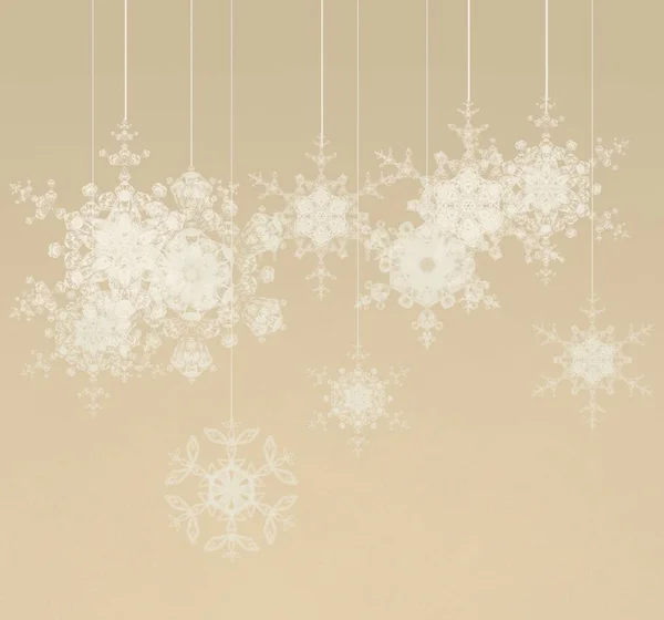 Abstrato Fundo Natal Banner Inverno Ano Novo — Fotografia de Stock