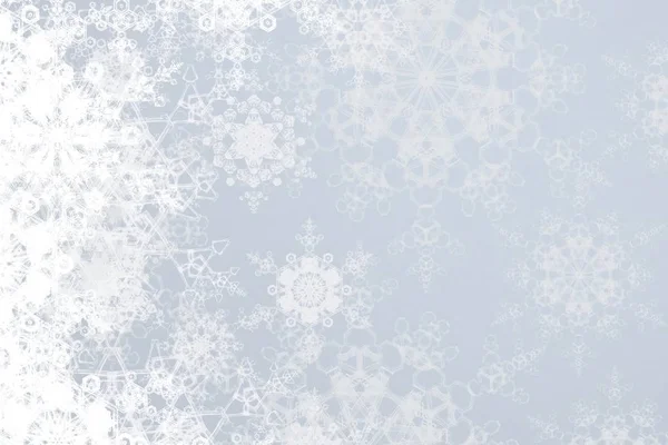 Abstract Seamless Background Snowflakes — Stock Photo, Image