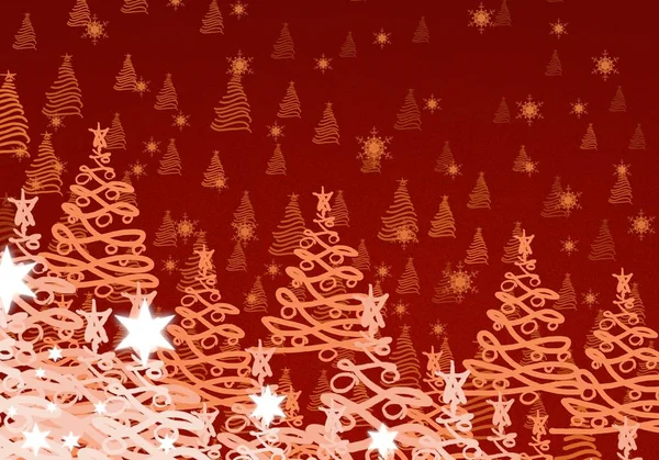 Abstract Christmas Background Stars — Stock Photo, Image