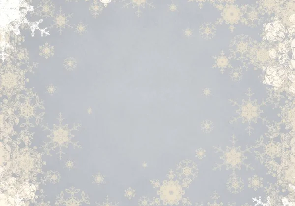 Abstract Seamless Background Snowflakes — Stock Photo, Image