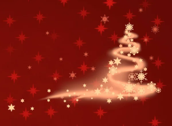 Happy New Year Christmas Art Background — Stock Photo, Image