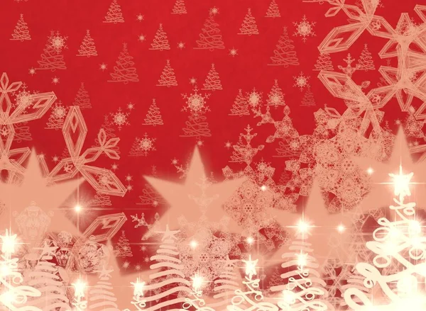 Año Nuevo Banner Fondo Arte Navidad —  Fotos de Stock