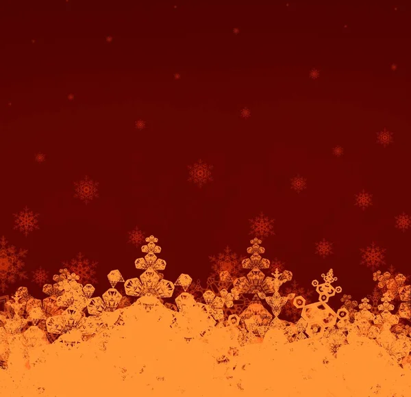 Nowy Rok Banner Christmas Art Tło — Zdjęcie stockowe