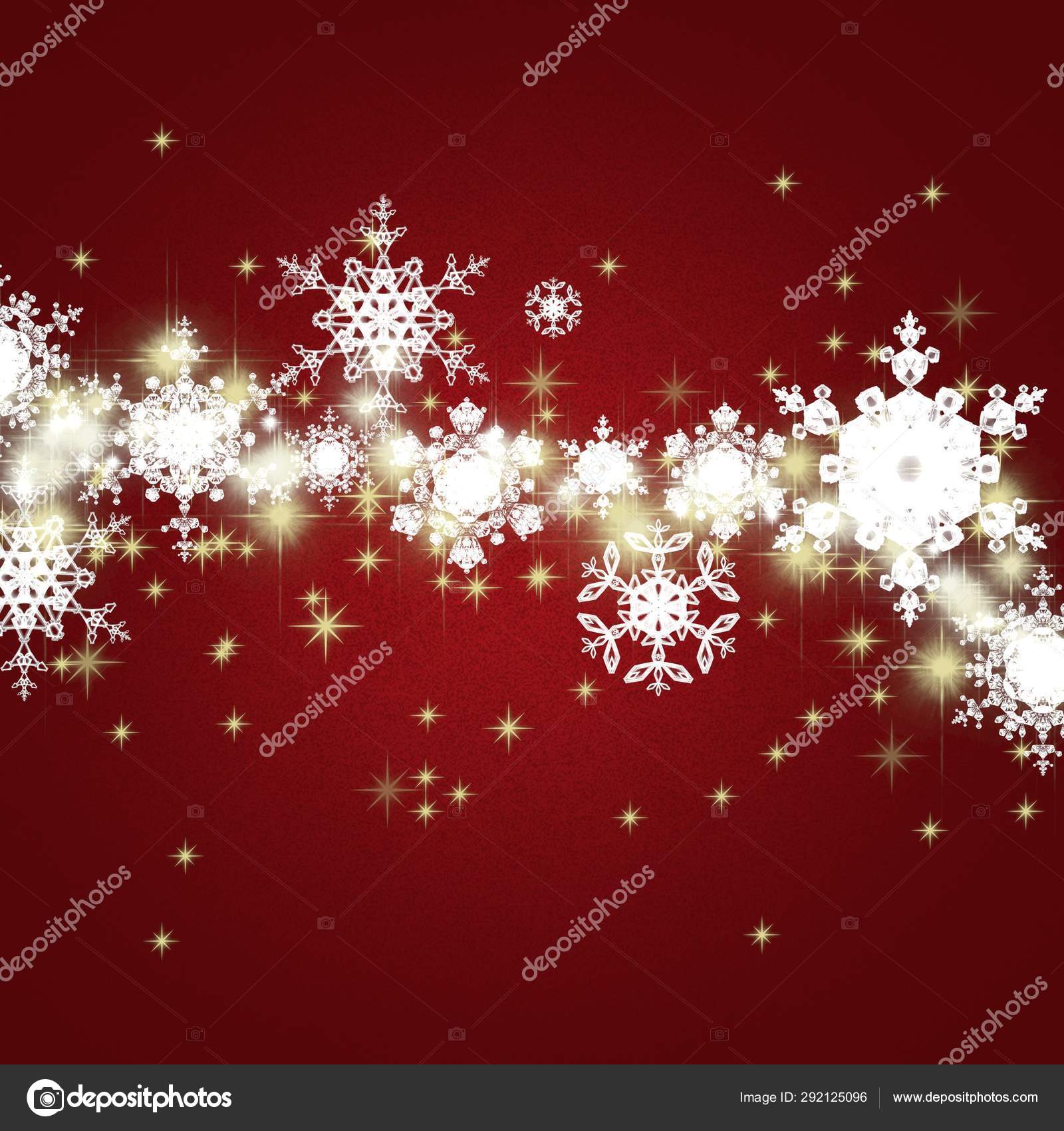 Fundo Natal Vermelho Com Flocos Neve Stock Photo C Nordenworks Gmail Com 292125096