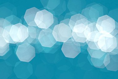 Bokeh ile soyut mavi arkaplan