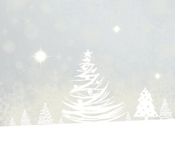 Nieuwjaar Kaart Voor Kopieer Ruimte Abstracte Kerst Achtergrond — Stockfoto