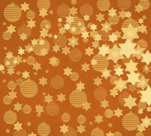 Abstract Christmas Greeting Card Background Stars Bokeh — Stock Photo, Image