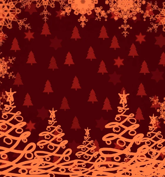 Abstracte Glanzende Kerstmis Achtergrond — Stockfoto