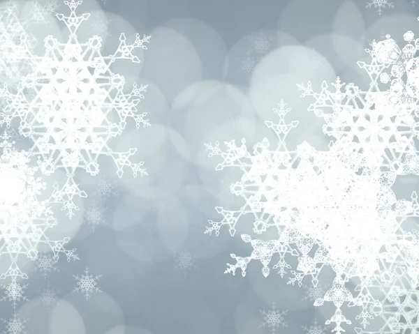 Ilustracji Abstrakcyjne Płatki Śniegu Tekstura Czasu Bożego Narodzenia Kolorowe Tło — Zdjęcie stockowe