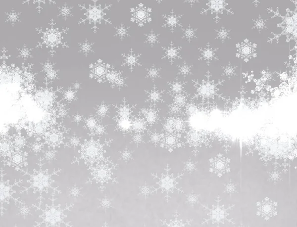 Abstrakter Grunge Hintergrund Mit Schneeflocken — Stockfoto