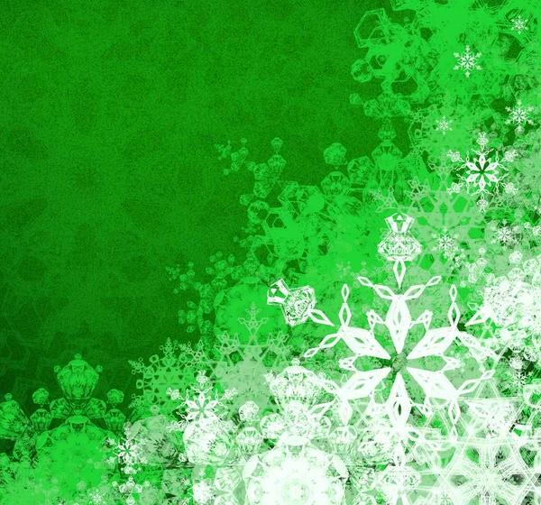 Abstract Seamless Background Snowflakes — Stock Photo, Image