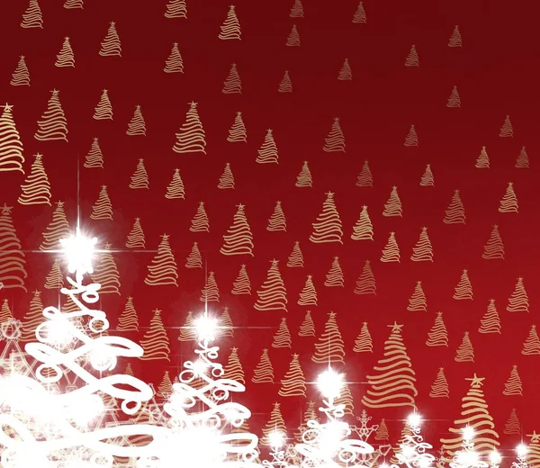 Vektor Illustration Von Weihnachten Hintergrund — Stockfoto