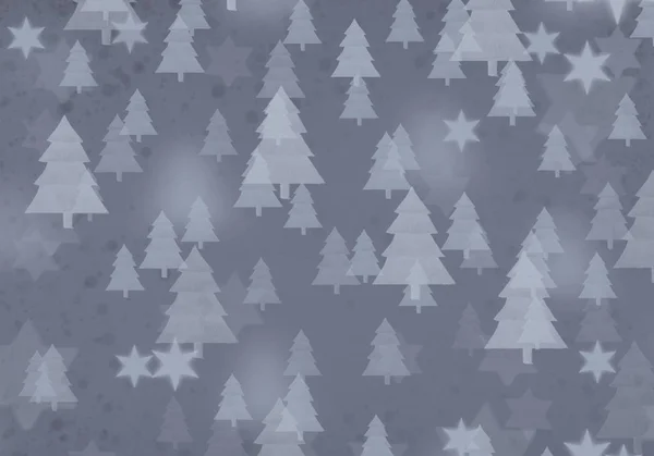 Vector Seamless Pattern Snowflakes — Stock Photo, Image