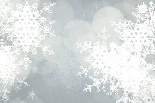 Abstract Christmas Background Snowflakes — Stock Photo, Image