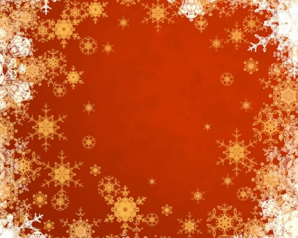 Abstract Seamless Background Snowflakes — Stock Photo, Image