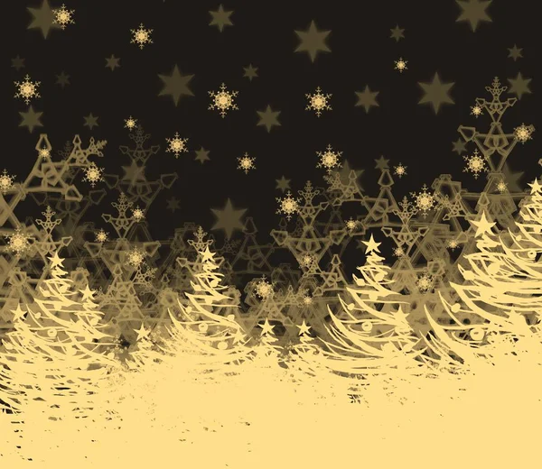 Abstracte Glanzende Kerstmis Achtergrond — Stockfoto