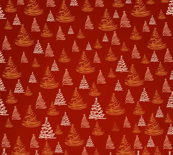 Vector Illustration Christmas Pattern — Stock Photo, Image