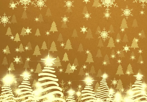 Διανυσματική Απεικόνιση Χριστουγεννιάτικου Δέντρου — Φωτογραφία Αρχείου