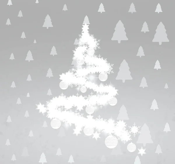 抽象闪亮圣诞背景 — 图库照片