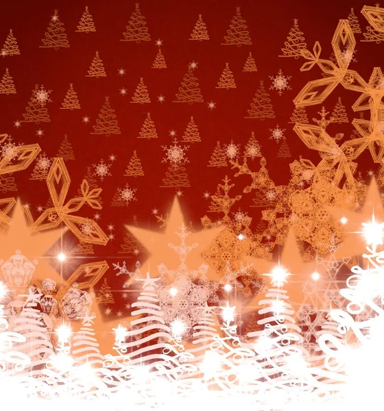 Abstrakter Weihnachtlicher Hintergrund Neujahrskarte Für Kopierraum — Stockfoto