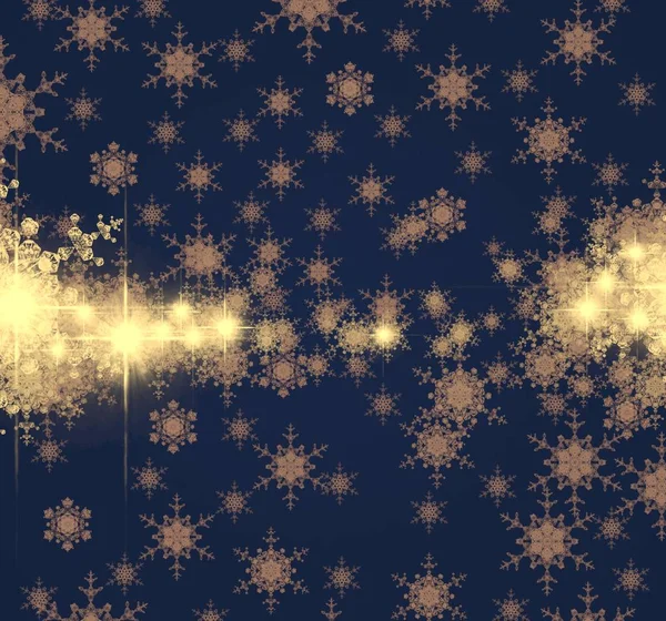 Abstract Christmas Background Snowflakes — Stock Photo, Image