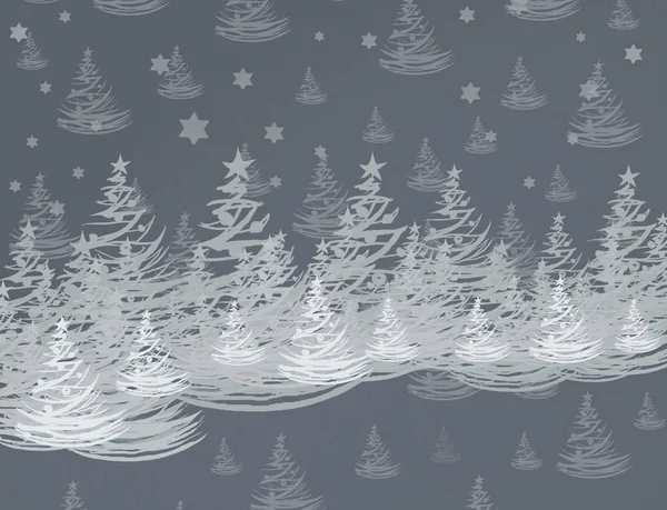 抽象的なクリスマスの背景 コピースペースのための新年カード — ストック写真