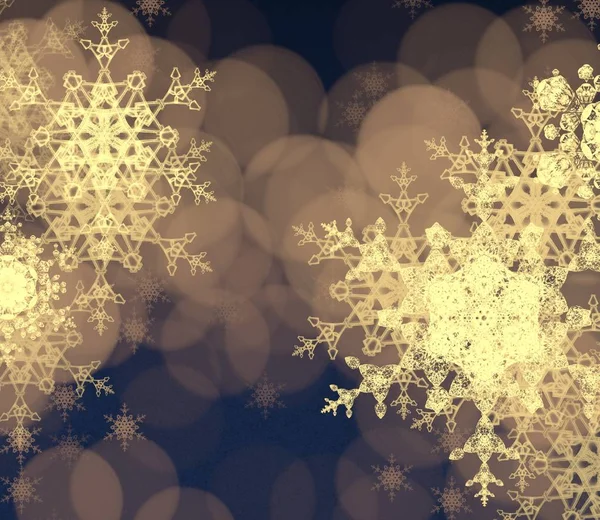 Abstract Seamless Background Snowflakes — Stock Photo, Image