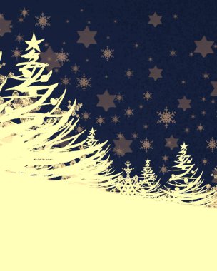 Noel arka plan kopya alanı ile