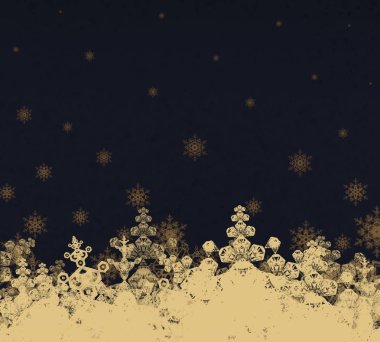 Kış tatil arka plan 