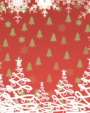 Kış tatil arka plan 