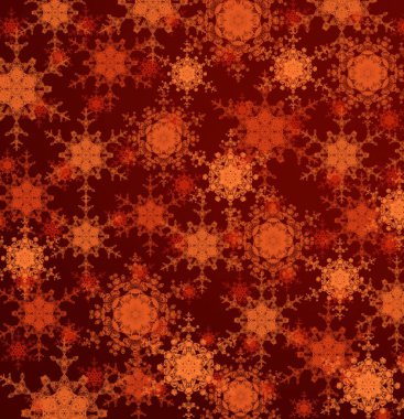 Kar taneleriyle soyut noel arkaplanı