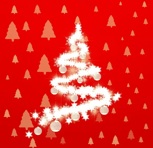Иллюстрация Заднем Плане Снежинки Святое Рождество Декоративное Цветное Изображение Бумажной — стоковое фото