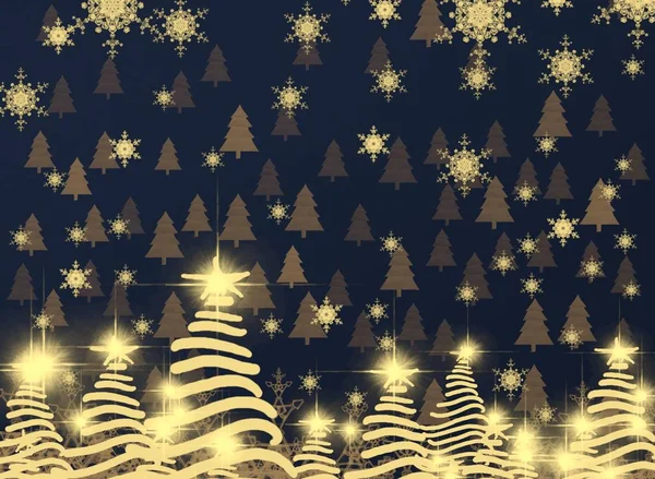 Fondo Navidad Brillante Abstracto —  Fotos de Stock