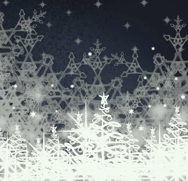 New Year Theme Background Winter Wallpaper — Stock Photo, Image