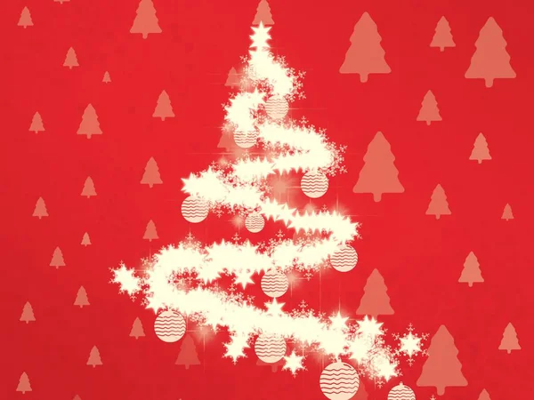 Motif Sans Couture Noël Avec Flocons Neige — Photo