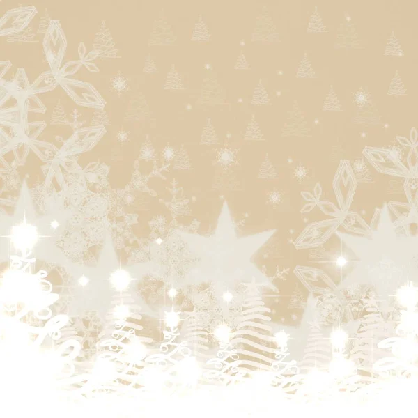 Abstract Christmas Background Snowflakes — Stock Photo, Image