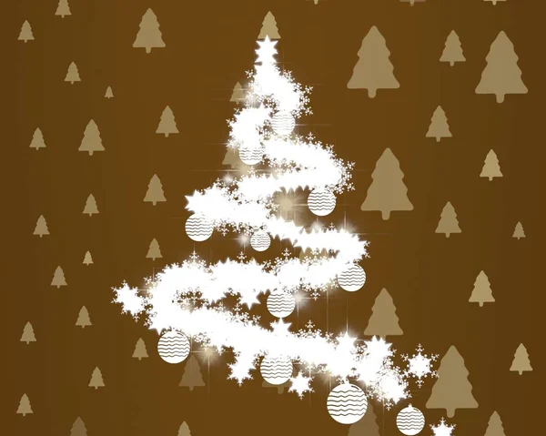 Seamless Christmas Background Snowflakes — Stock Photo, Image