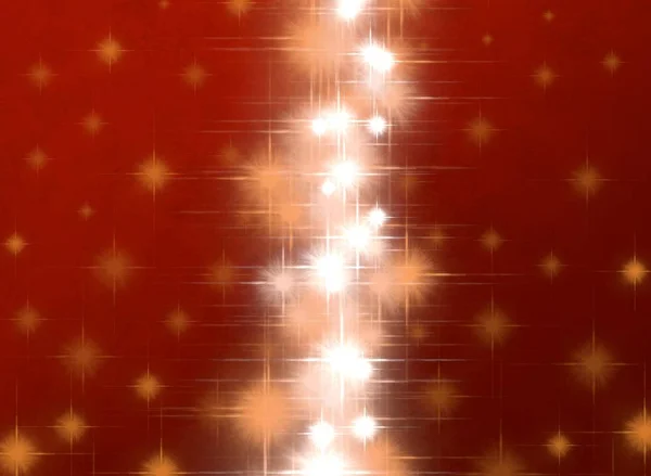 Albero Natale Sfondo Con Stelle — Foto Stock