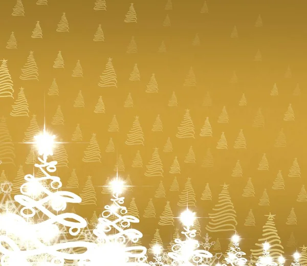 Vector Illustratie Van Kerst Achtergrond — Stockfoto