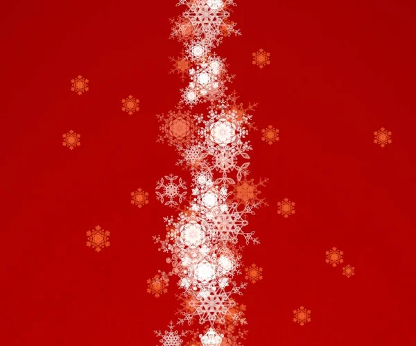 Christmas Tree Background Snowflakes — Stock Photo, Image