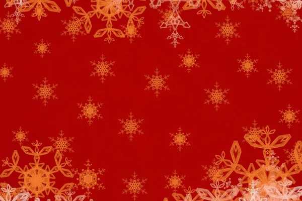 Abstract Christmas Background Snowflakes — Stock Photo, Image