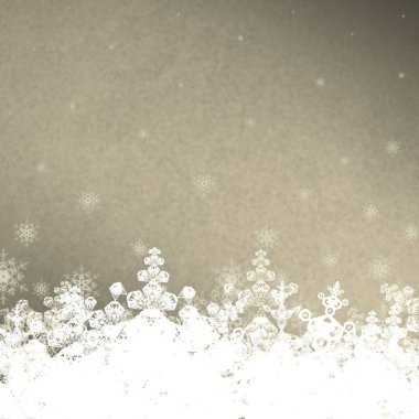 Kar taneleri ile Noel parlak arka plan