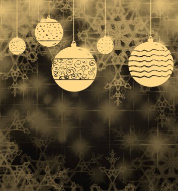 Noel arka plan kopya alanı ile