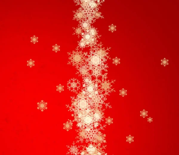 Abstrakte Weihnachten Hintergrund Mit Schneeflocken — Stockfoto